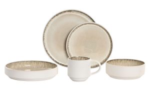 Alternative view of mug en grès émaillé