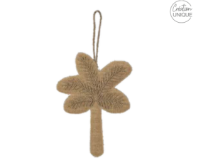 déco murale palmier naturel 15x21CM