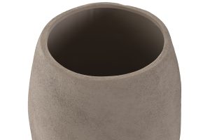 Alternative view of POT CÉRAMIQUE 23X23X30 MARRON CLAIR