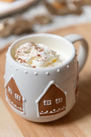 Alternative view of Mug Cookie Grès Blanc/Caramel