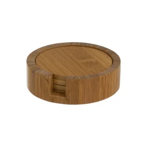 Alternative view of S/4 sous verre en noyer 11x3cm