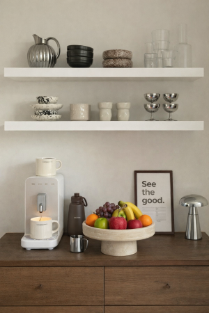 PLATEAU DECO CIM CREM S (28x28x15cm)