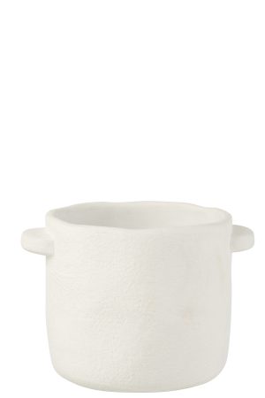 Alternative view of POT GUSTAVE CIMENT BLANC L