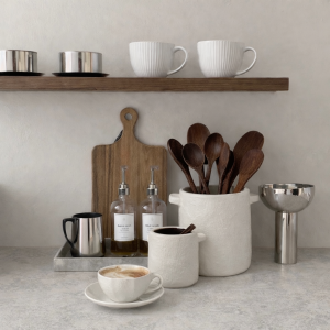 POT GUSTAVE CIMENT BLANC L