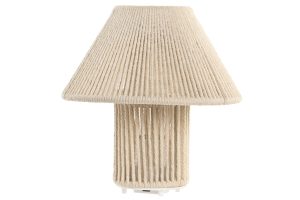 Alternative view of LAMPE DE TABLE LED COTON 17X17X19 CRUDO