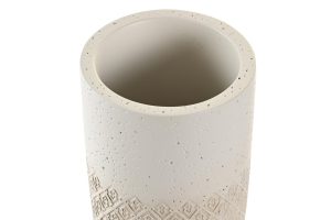 VERRE RÉSINE 7,4X7,4X10 BEIGE