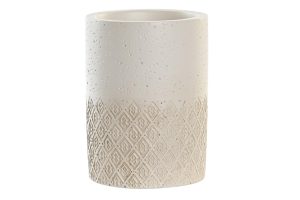 Alternative view of SUPPORT BROSSES WC RÉSINE BAMBOU 9X9X38 BEIGE