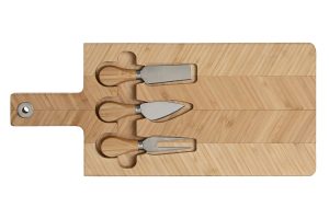 PLANCHE DÉCOUPER SET 4 BAMBOU 41X18,3X2 FROMAGE
