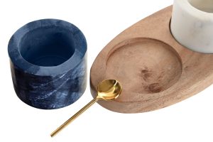 Alternative view of SALIÈREMARBRE ACACIA 20X10X7,6