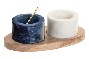 SALIÈREMARBRE ACACIA 20X10X7,6