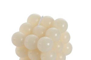 Alternative view of BOUGIE CIRE NATUREL CRÈME DECORATIVE