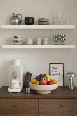 PLATEAU DECO CIM CREM L (33x33x10cm)