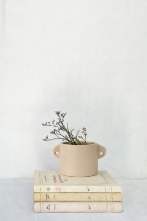 POT RENAISSANCE BEIGE (16,5x8,5x11,5cm)