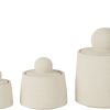 pot ciment L 20.5 cm x H: 26.5 cm