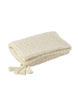 Alternative view of Plaid 100% Cotton crème 130x170