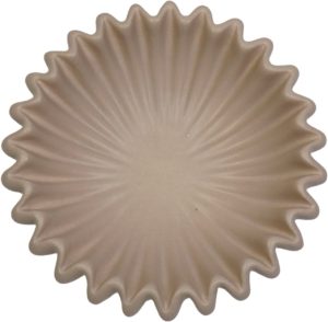 Coupelle en céramique beige foncé