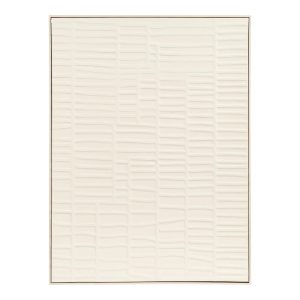 Tableau beige texturé