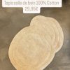 Tapis de salle de bain 100% Cotton
