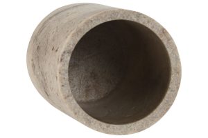 Alternative view of VERRE RÉSINE 7X7X10  CRÈME