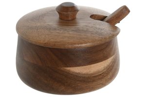 Alternative view of SUCRIER ACACIA 9,5X9,5X7,5 NATUREL