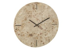 horloge murale marbre 41x3x41cm