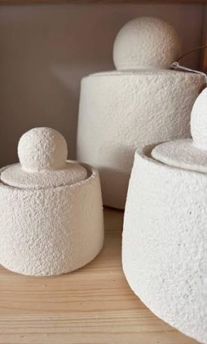 pot ciment S 12cm x H: 13.5 cm