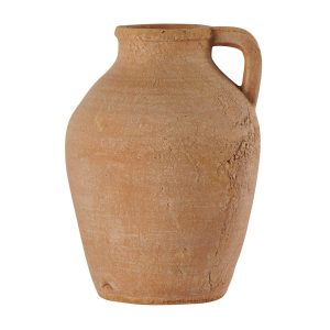 Jarre en terre cuite terracotta 1 anse ¯16x23 cm,