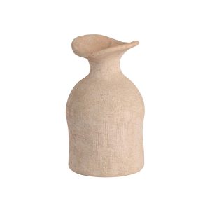 Vase en grËs ouverture ÈvasÈe ¯10 x 17 cm,