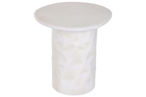 TABLE AUXILIAIRE BOIS 40X41X44,5 BLANC