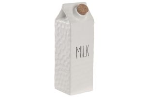 PICHET LAIT PORCELAINE LI GE 8X7,3X22 BLANC