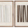 TABLEAU BOIS RECYCLé PIN 44X6X64 blanc