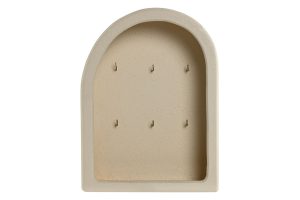 BOÖTE CLéS MDF MÉTAL 20,5X8,5X27,5 ARC BEIGE