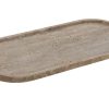 PLATEAU MARBRE 30X13X1,2 MARRON