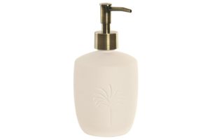 DOSEUR CéRAMIQUE 9X9X18,5 BLANC