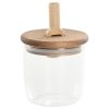 POT VERRE ACACIA 9X9X13