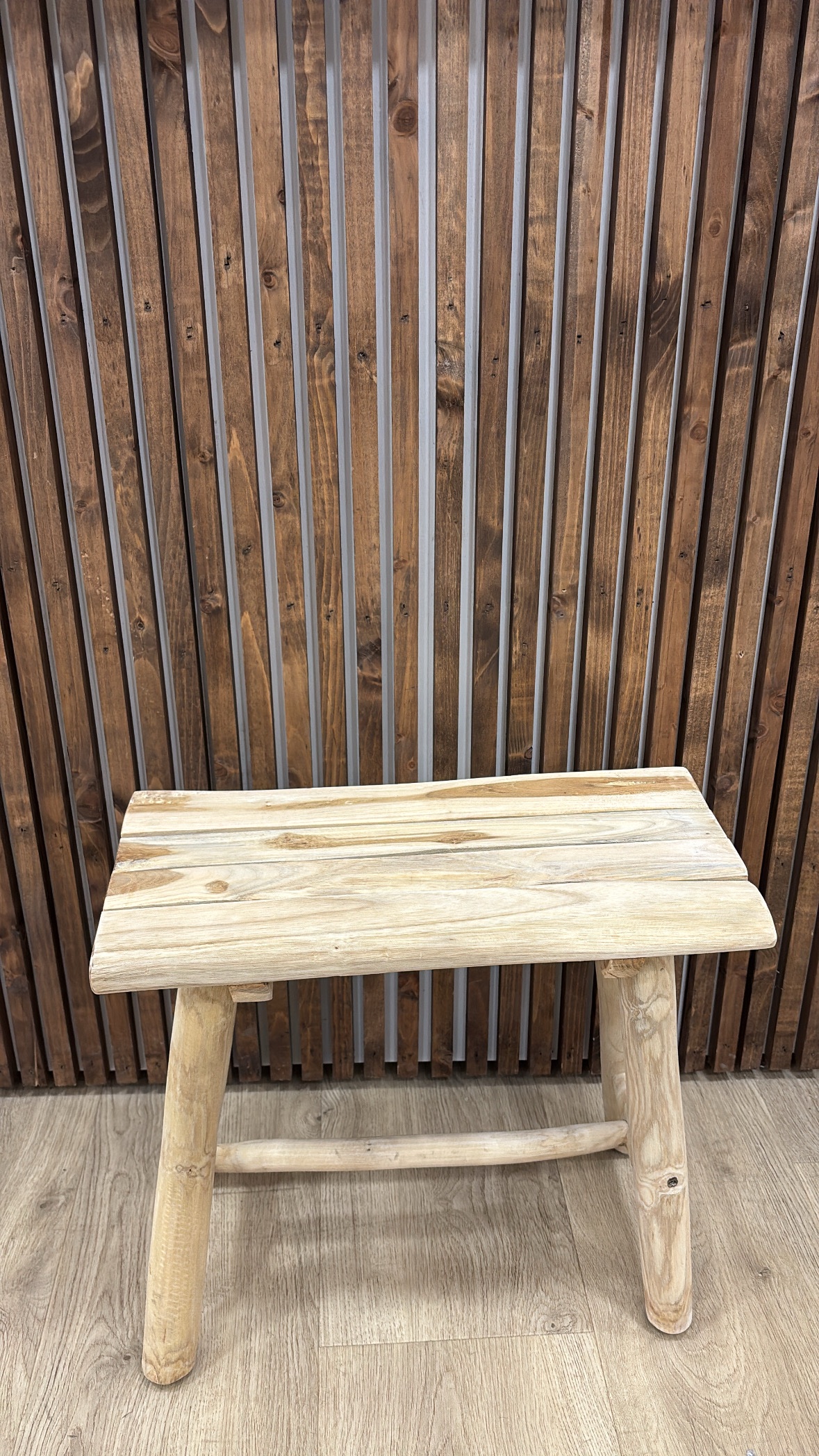 banc bois de teck