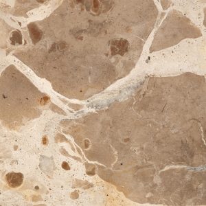 Alternative view of Planche à découper ovale en marbre beige, 23 × 12 cm