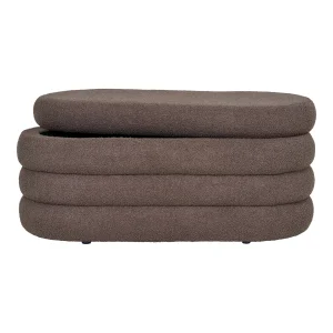 Alternative view of Banc avec rangement, marron103x45x44 cm,