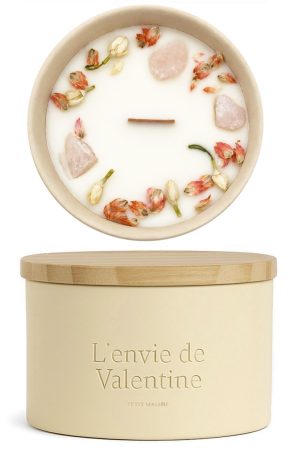 Alternative view of 375g Bougie parfumée en céramique,avec boîte - Petit Malibu