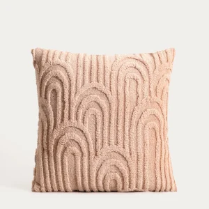Taie d'oreiller beige 45x45cm
