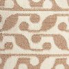 Taie d'oreiller tissu tricoté beige 45x45cm