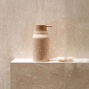 Doseur beige et taupe