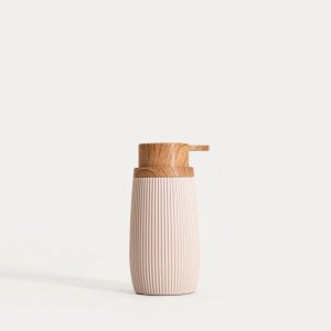 Doseur beige et  bois