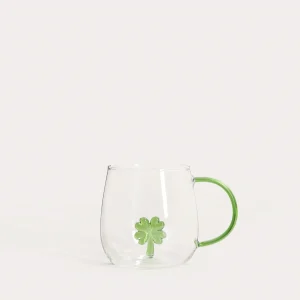 Verre | avec trèfle