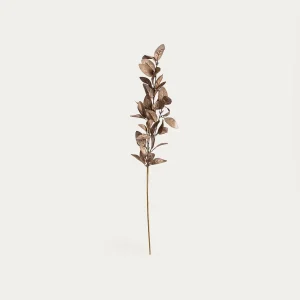 Brindille artificielle | feuilles de magnolia brune  82cm