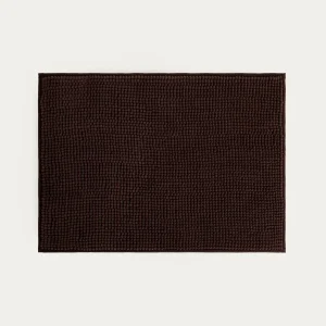 Tapis de salle de bain marron antidérapant | 50x70 cm