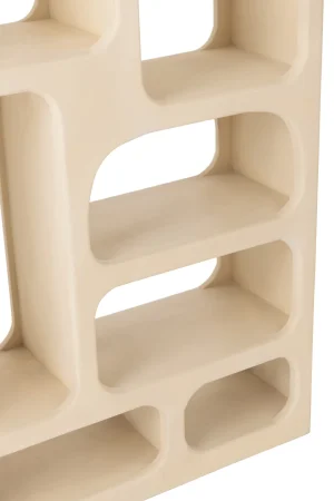 Étagère Bois De Manguier Beige – Image 3