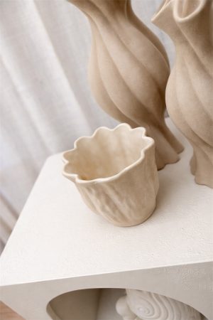 Alternative view of Pot céramique 16.5x16.5x14.7cm