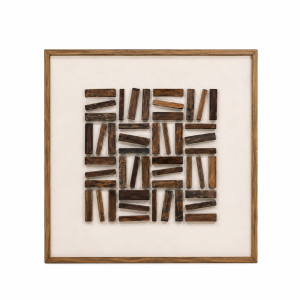 TABLEAU BOIS RECYCLÉ PIN 62X4X62 3D