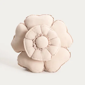 Coussin motif fleurs